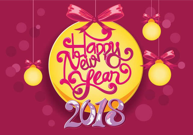 Happy New Year 2018 Free Wallpaper For Mac
